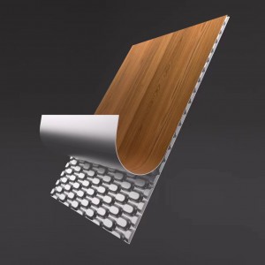 Pannello composito con nucleo 3D in alluminio