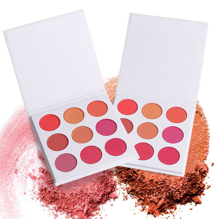 Wholesale cosmetics Multi-Color Blush Powder Palette Face Makeup Professional blusher Featured Image