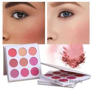 Wholesale cosmetics Multi-Color Blush Powder Palette Face Makeup Professional blusher