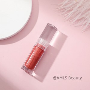OEM Supply Vegan Lipstick Private Label - Custom Logo Clear Shiny Lipgloss Wholesale Factory Private Label Cosmetic Lipgloss Low moq Plumping  Lip Gloss Manufacture – AMLS Beauty