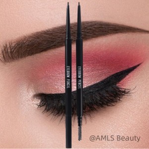 High Quality Cheap Eyeshadow Palette Manufacturers - eyebrow pencil makeup private label long lasting vegan eyebrow pencil micro pen – AMLS Beauty