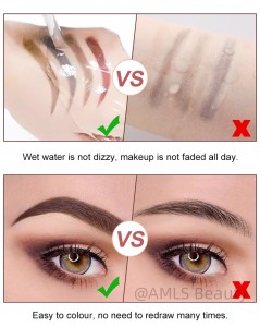 Best vegan cruelty free custom eyebrow pencil waterproof no label eyebrow pencil cosmetic non toxic eyebrow makeup manufacturers