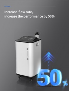 2019 High quality China 10L Zy-10aw Oxygen Concentrator for Medical Use and Home Use Grand Is The Manufacturer