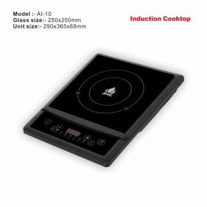Good Quality China AMOR Touch Control 2100W Home Appliance Portable Single Induction Cooktop Cooker