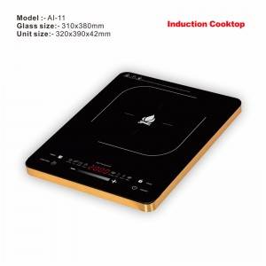 China Gold Supplier for China Manufacturer Slide Switch CE Certification 2 Burners Induction Hob Induction Cooker