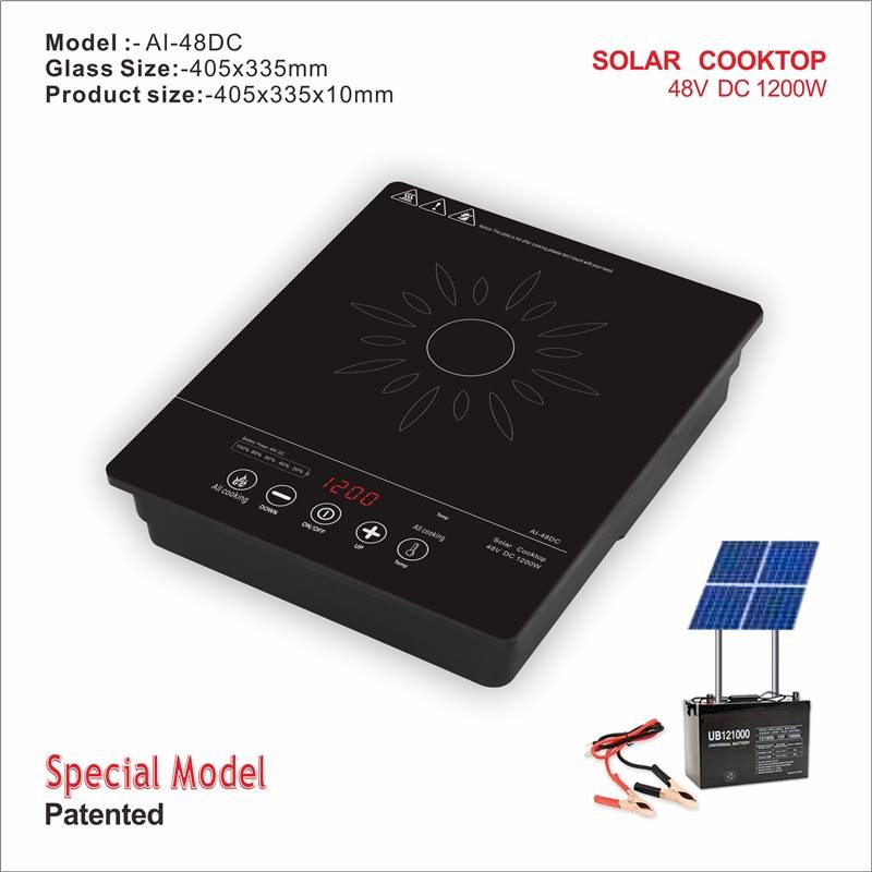 new innovation solar induction cooker infrared cooktop electric