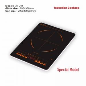 2018 wholesale price Kitchen Induction Cooker - Amor induction cooker AI-C91 good quality Skin touch with knob unpolished 220V burner for Vietnam market – AMOR