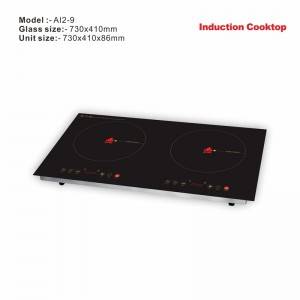 Professional China China Restaurant 4000W Black Cooking Induction Cooker Commercial Induction Cooktop