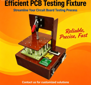 Precision PCB Testing Fixture Quick Clamp Circuit Board Test Jig Efficient Electronic PCB Functional Test Tool for Factory Production Line