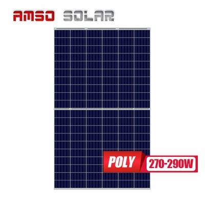 High reputation 36 Cells Poly Solar Panels 150w160w165w170w - 5BB 120 half cells poly solar panels 270w280w290w – Amso