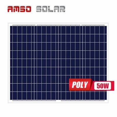 High reputation 450 Watt Solar Panel - Small solar panels customized cells poly 50w – Amso