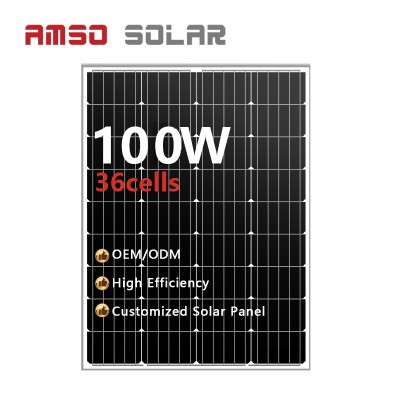 Discount wholesale 330w Poly Solar Panel - A Grade mono 100w 200w 300w  foldable solar panel folding solar panel – Amso