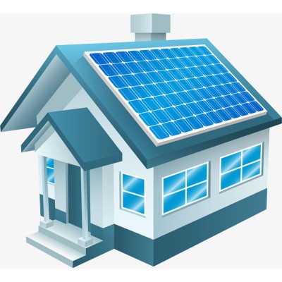 Dependable performance 5000w grid-tied solar energy system 5kw solar system