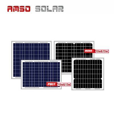 Fast delivery 36 Cells Mono Solar Panels 165w170w180w190w - Mini size customized mono solar panels 10w15w – Amso
