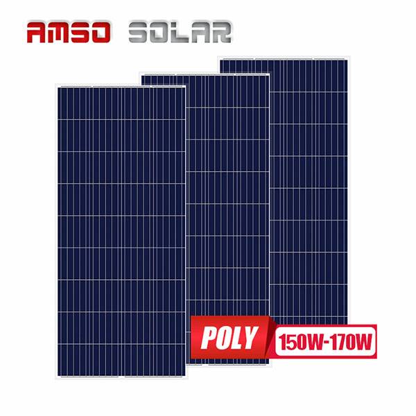 High definition Mono Silicon Solar Panels - 36 cells poly solar panels 150w160w170w – Amso