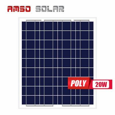 Europe style for High Efficient Solar Panel - Mini solar panels customized cells poly 20w – Amso