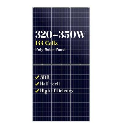 Factory Price For 300 Watt Polycrystalline Solar Panel - 5BB 144 cells poly solar panels 320w330w340w350w – Amso