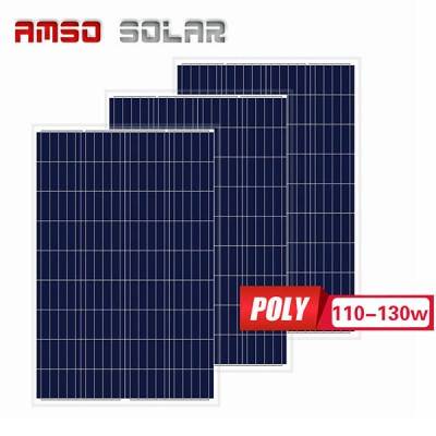 OEM Customized 12v Solar Panel - Small size customized mono solar panels 110w120w130w – Amso