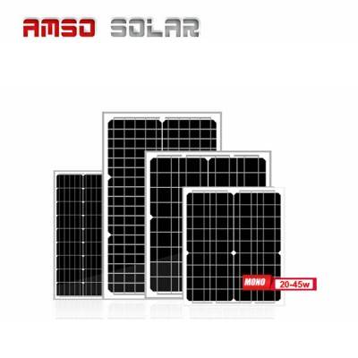 Factory Supply Poly V Mono Solar Panels - Small size customized mono solar panels 20w30w35w45w – Amso