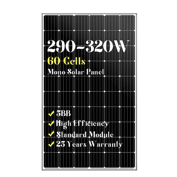 60 cells mono solar panels 290w300w310w320w Featured Image