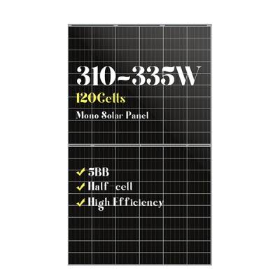 Bottom price 400w Solar Panel - 5BB 120 cells mono 310w315w320w325w330w335w – Amso