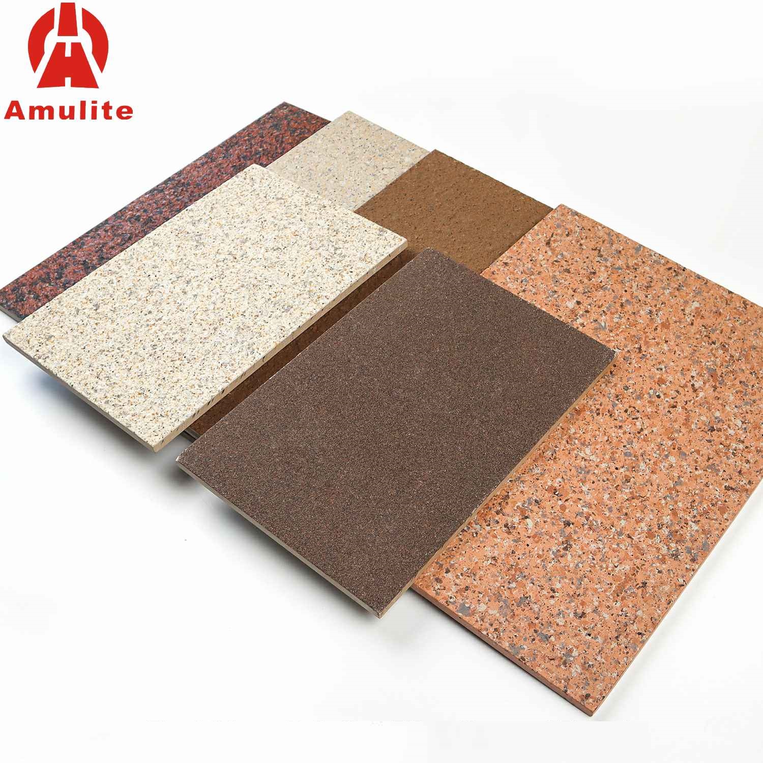 Amulite Real Stone Painting Fiber Cement Board