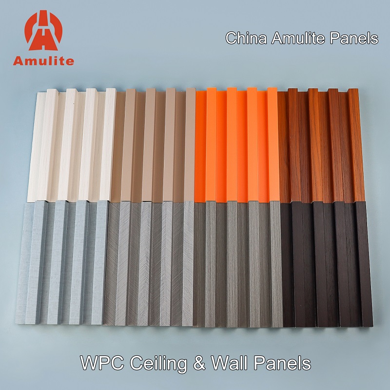 Amulite Modern Decorative Moisture-Resistant Easy Installation WPC Wall Panel