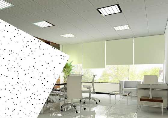 Amulite Mineral Wool Acoustic Ceiling Tiles Humidity Resistance Mineral Fiber Ceiling Board