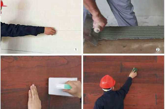 Installation Method of Amulite Flexible Clay Ceramic Tiles