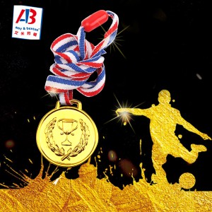 6 Pieces Gold Medals for Kids Medals for Awards Plastic Winner Award Medals for Kids