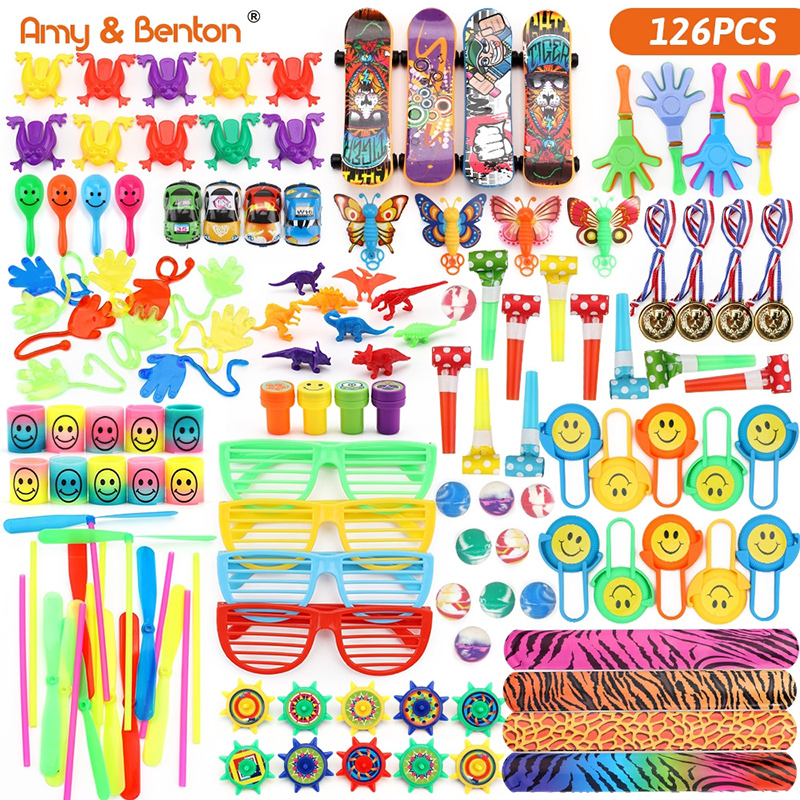 Party Favors Amy & Benton 126PCS Toys Assorted Featured Image