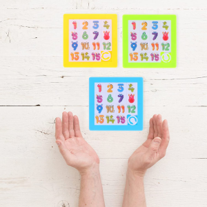 15 Puzzle Plastic Slide Number Puzzle Educational Puzzle Toys for Kids