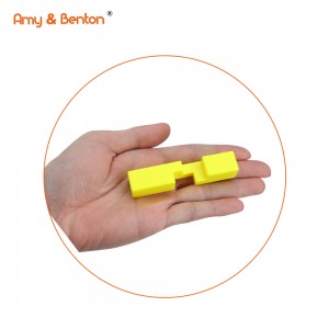Brain Teaser Puzzles Plastic Unlock Interlock Toy for Kids and Adults