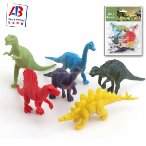 12 Packs Mini Dinosaur Figures , Plastic Dinosaurs Assorted Dinosaur Cupcake Toppers for Kids Children Toddlers