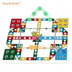 Amy&Benton Flying Chess Game Airplane Flight Chess Family Game Toy Entertainment Game Travel Game Party Game