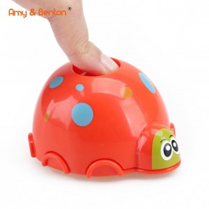 Amy&Benton Baby Cartoon Animal Car Toys Toddler Pressure Toy Cars Party Favors Birthday Gifts