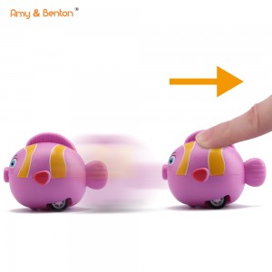 Toys Pull Back Cars Fish , Kids Racer Cars , Mini Toy Cars , Pullback Race Cars Birthday Party Favors for Boys and Girls