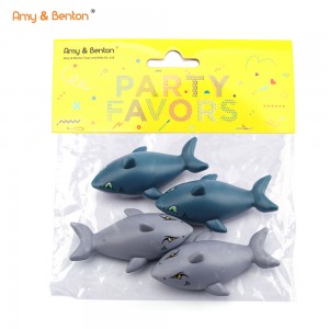 Shark Animal Stocking Stuffer Toy Cars Pull Back Animals Vehicles Surprise Every Day, Race Cars Perfect for Toddler, Boys and Girls