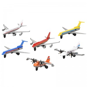Colorful Airplane Toys Alloy Sliding Plane Children’s Aviation Aircraft Set for kids 3+