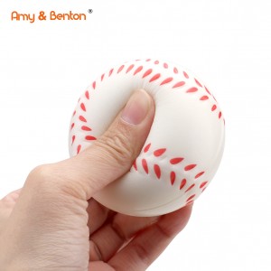 Sports Stress PU Ball Mini Baseball Football Basketball Tennis Fidget Toys for Kids and Adults