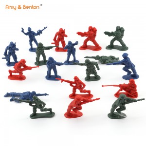 Best quality Kids Party Set - 3 color Military Toy Soldier Playset Army Men Toy Soldiers – Amy & Benton