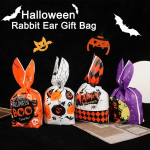 2022 High quality Pinata Erasers - New Halloween candy and toys packaging bag with rabbit ears cute shape can be tied with bow – Amy & Benton