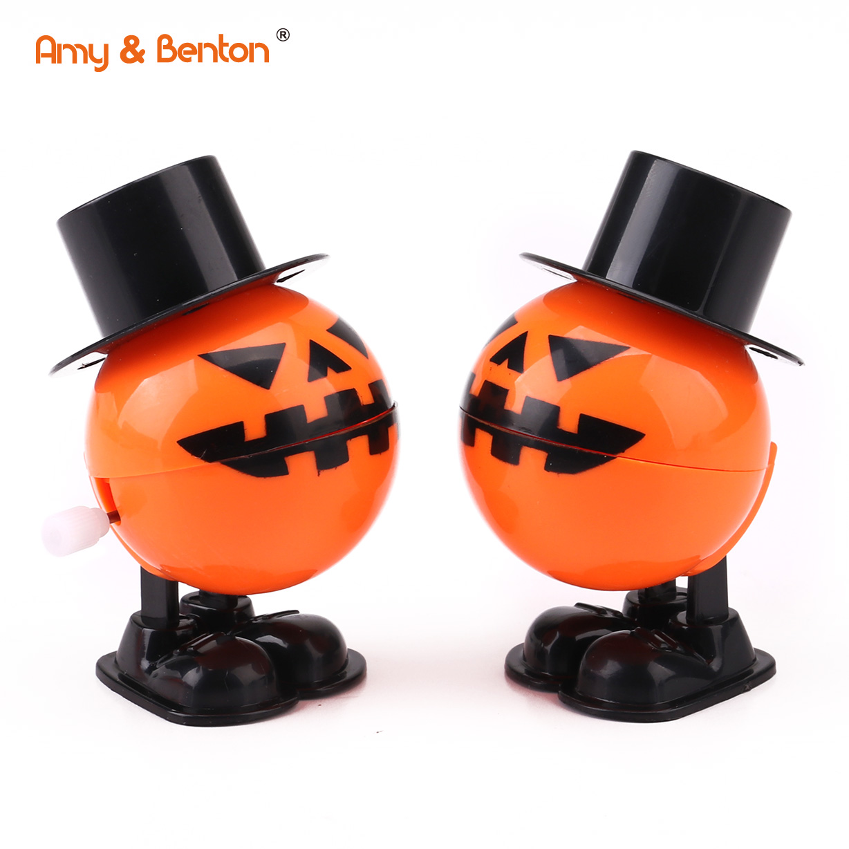 Wind Up Pumpkin Toys Children Halloween Party Favors Candy Bag Filler