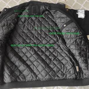 THE WOOL PADDED JACKET FOR YOUNG MAN