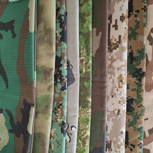 Wholesale Engineering Apparel Fabrics And Garments Factory - Water Proof Ripstop camouflage – Anbzeng