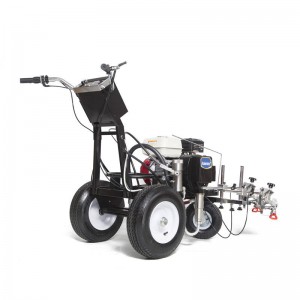 LS 6070 Hand-Pushed Portable Cold Spray Drawing Line Machine Road Municipal Line Marking Machine