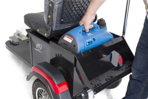 LS 200 Small Cold Paint Airless Road Line Marking Machines with Booster Vehicle