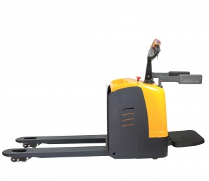 2.5 ton 3.0ton stand on full electric pallet truck，2500kg 3000kg stand on full electric pallet Jack