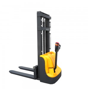 Competitive Price for China Three Ways Rotating Vna Forklift Trucks Lifting Electric Battery Stacker Special Design for Very Narrow Aisle Warehouse with 1ton and 1.5ton Load Capacity