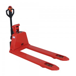 Electric pallet Jack with weighing， full electric pallet truck with scale
